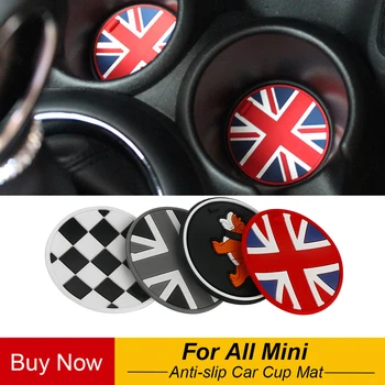 Jack Union Silica Gel Anti-slip Car Cup Mat Pad Coaster For Mini Cooper One+ S Clubman Countryman R55 R56 R60 R61 F56 F55 F60
Jack Union Silica Gel Anti-slip Car Cup Mat Pad Coaster For Mini Cooper One+ S Clubman Countryman R55 R56 R60 R61 F56 F55 F60