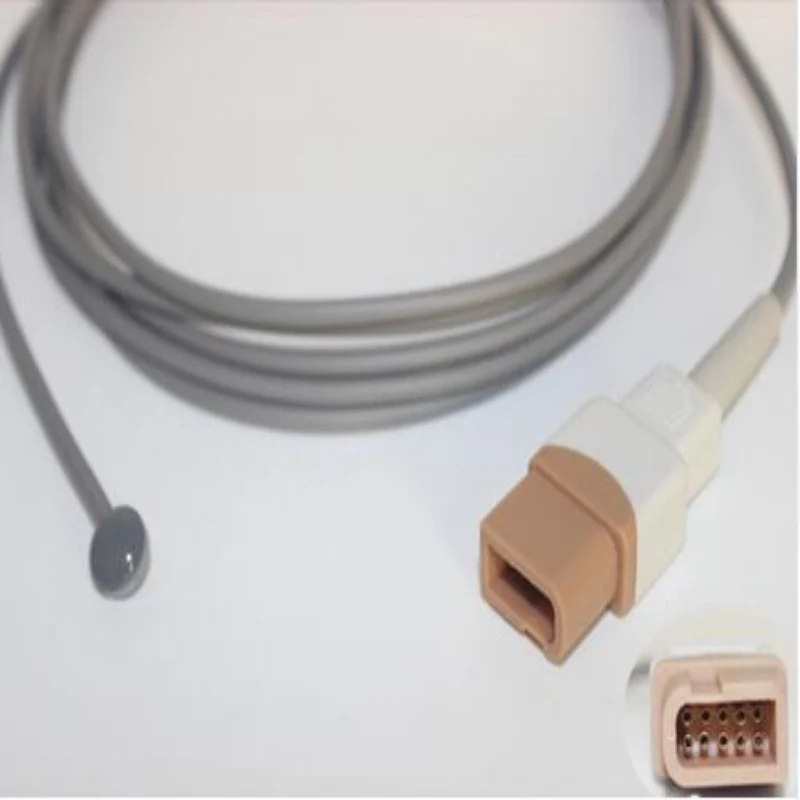Free Shipping Compatibel for Spacelabs 10pin Adult Skin Temperature Probe for Patient Monitor Surface Temperature Sensor 3M
Free Shipping Compatibel for Spacelabs 10pin Adult Skin Temperature Probe for Patient Monitor Surface Temperature Sensor 3M