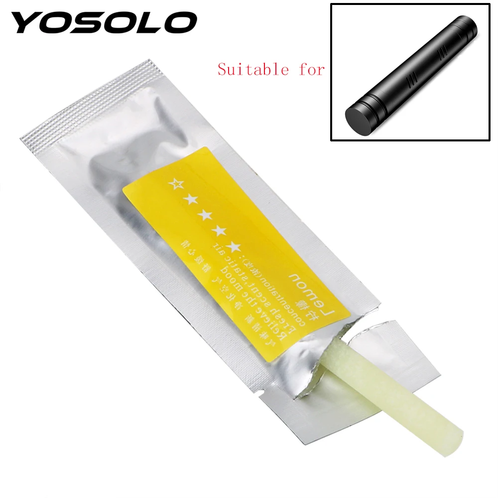 YOSOLO Solid Stick Fragnace Diffusion Oil for Car Vent Clip Perfume Car Air Freshener Auto Perfume Replacement Supplement
YOSOLO Solid Stick Fragnace Diffusion Oil for Car Vent Clip Perfume Car Air Freshener Auto Perfume Replacement Supplement