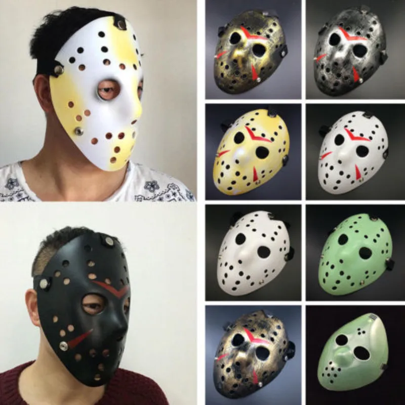 

Halloween Mask Friday The 13th Halloween Myers Jason VS Freddy Costume Prop Horror Hockey Mask mascara halloween Cosplay Costume