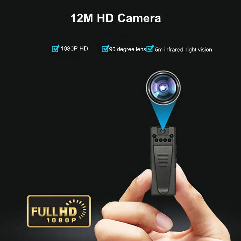 Мини камера A7 720P HD видеокамера цифровая аудиозаписывающая 5 м фотокамера с