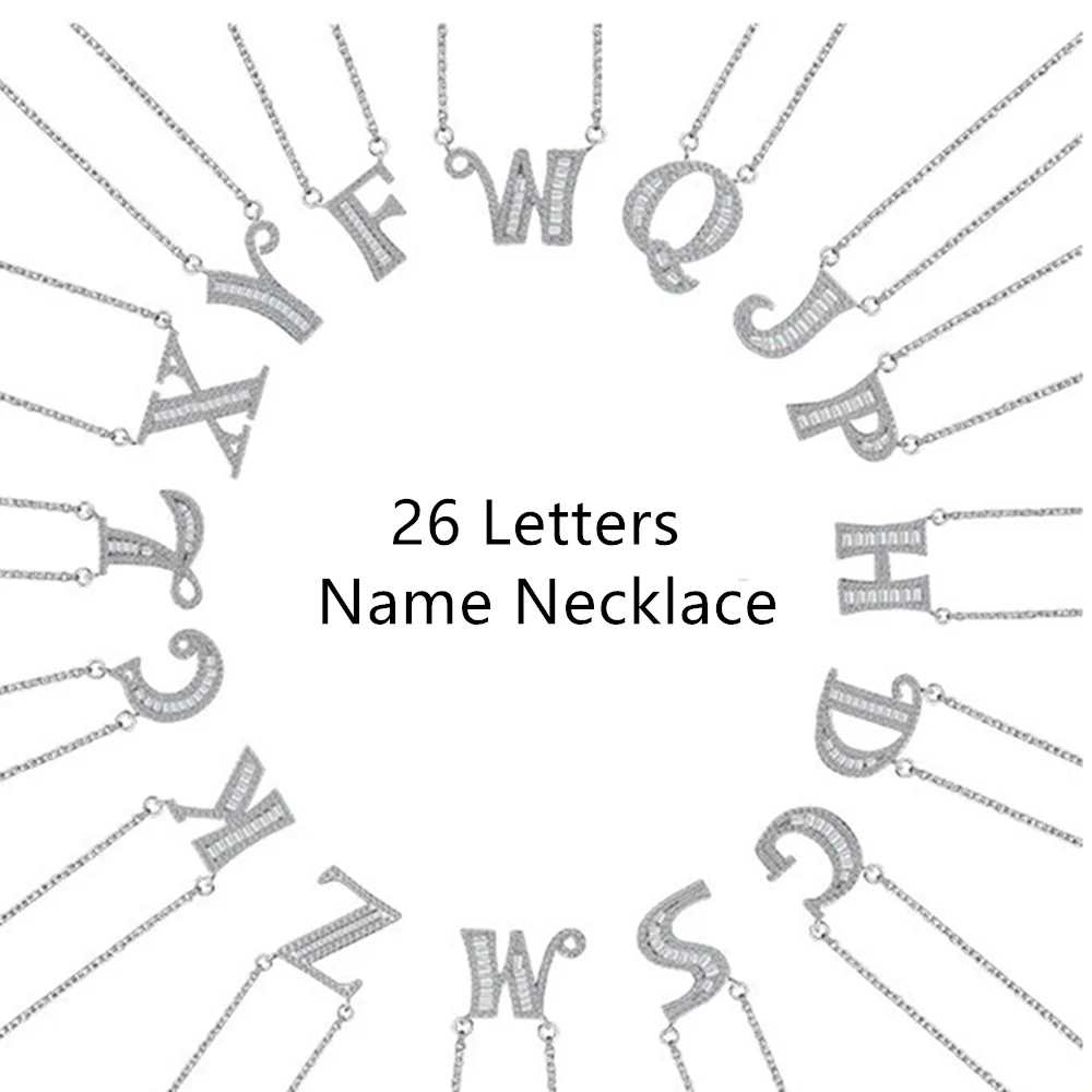 4 styles Fashion CZ charm Gold 26 Alphabet letter pendant necklace micro pave zircon initial Name couple necklaces DropShiping
4 styles Fashion CZ charm Gold 26 Alphabet letter pendant necklace micro pave zircon initial Name couple necklaces DropShiping