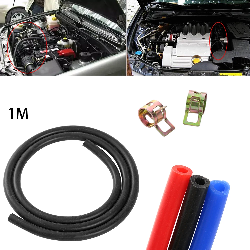 1/4"(6MM) 1M Length ID 6mm Vacuum Silicone Hose Intercooler Coupler Pipe Turbo Clamps Parts Practical Cooling Systems Accessory
1/4"(6MM) 1M Length ID 6mm Vacuum Silicone Hose Intercooler Coupler Pipe Turbo Clamps Parts Practical Cooling Systems Accessory