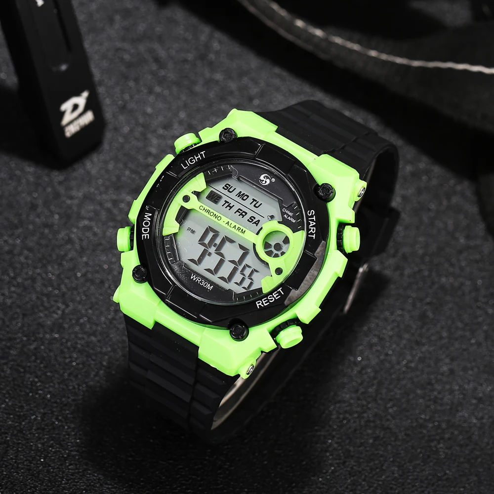 2019 Fashion Sport Watches Men Watch Waterproof LED Digital Watch Male Clock Relogio Masculino Erkek Kol Saati 1708B Men Watches
2019 Fashion Sport Watches Men Watch Waterproof LED Digital Watch Male Clock Relogio Masculino Erkek Kol Saati 1708B Men Watches
