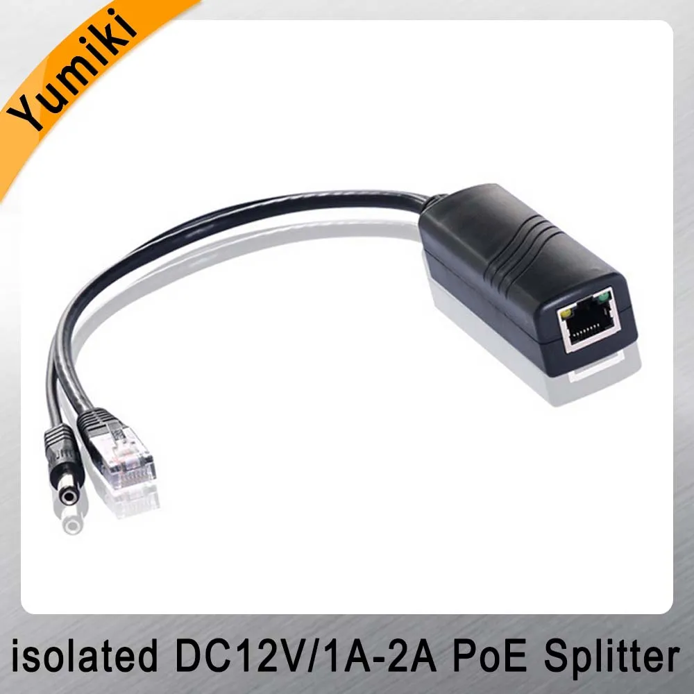Security application 48V to 12V 1A/2A Active Isolated Standard PoE Splitter IEEE802.3af/at 12v 10/100Mpbs Gigabit poe injector
Security application 48V to 12V 1A/2A Active Isolated Standard PoE Splitter IEEE802.3af/at 12v 10/100Mpbs Gigabit poe injector