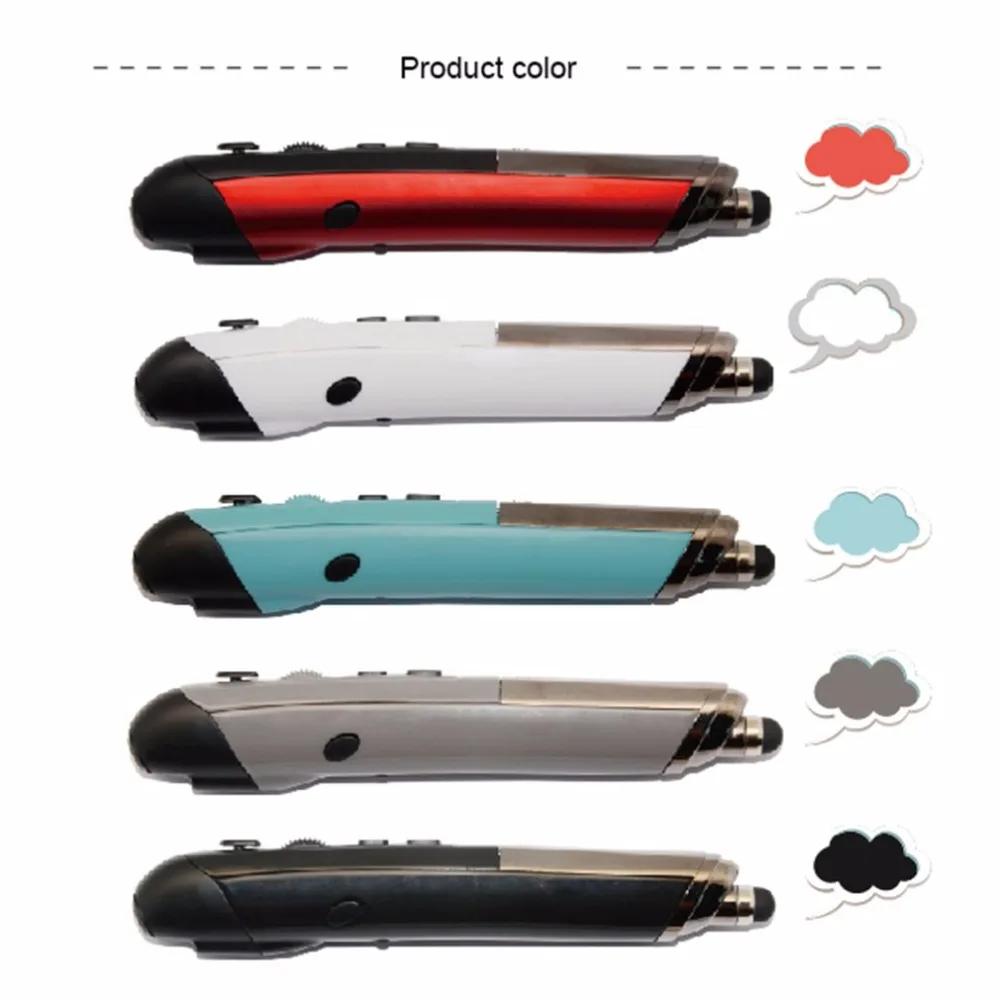 2.4G Wireless Optical USB Pen Mouse Handwriting Smart Pen Mouse 1600 Adjustable DPI for PC Laptop iMac Android Tablet 5 Colors
2.4G Wireless Optical USB Pen Mouse Handwriting Smart Pen Mouse 1600 Adjustable DPI for PC Laptop iMac Android Tablet 5 Colors