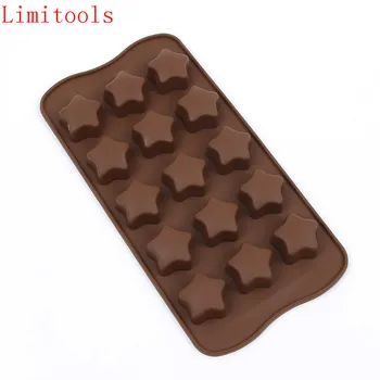 Silicone Ice Cube moulds 15 lattices DIY chocolate star shape silicone molds Fondant Cake Decorating Tools
Silicone Ice Cube moulds 15 lattices DIY chocolate star shape silicone molds Fondant Cake Decorating Tools