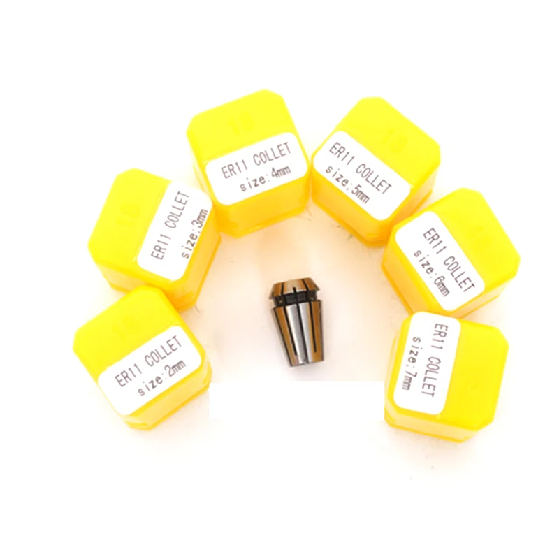 NEW 1pcs ER11 1-7mm 1/4 1/8 spring collet chuck for CNC Milling Lathe Tool spindle motor
NEW 1pcs ER11 1-7mm 1/4 1/8 spring collet chuck for CNC Milling Lathe Tool spindle motor