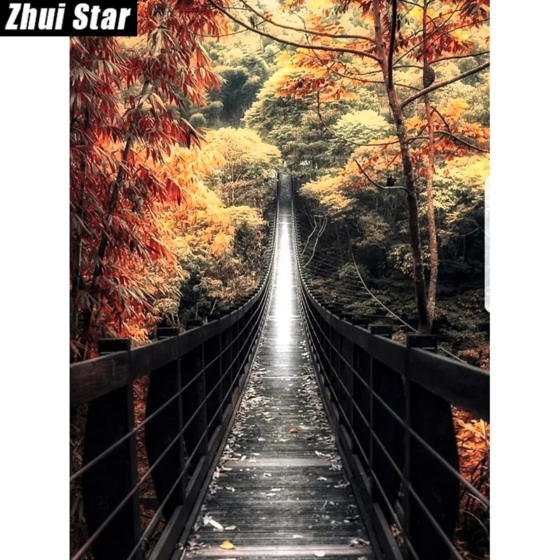 Zhui Star 5D DIY Diamond Painting "Autumn forest" Embroidery Full Square Diamond Cross Stitch Rhinestone Mosaic Decor Gift
Zhui Star 5D DIY Diamond Painting "Autumn forest" Embroidery Full Square Diamond Cross Stitch Rhinestone Mosaic Decor Gift
