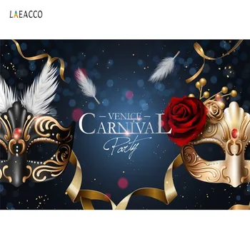 Laeacco Venice Carnival Party Mask Feather Ribbons Polka Dot Poster Photo Backdrop Photography Background Photocall Photo Studio
Laeacco Venice Carnival Party Mask Feather Ribbons Polka Dot Poster Photo Backdrop Photography Background Photocall Photo Studio