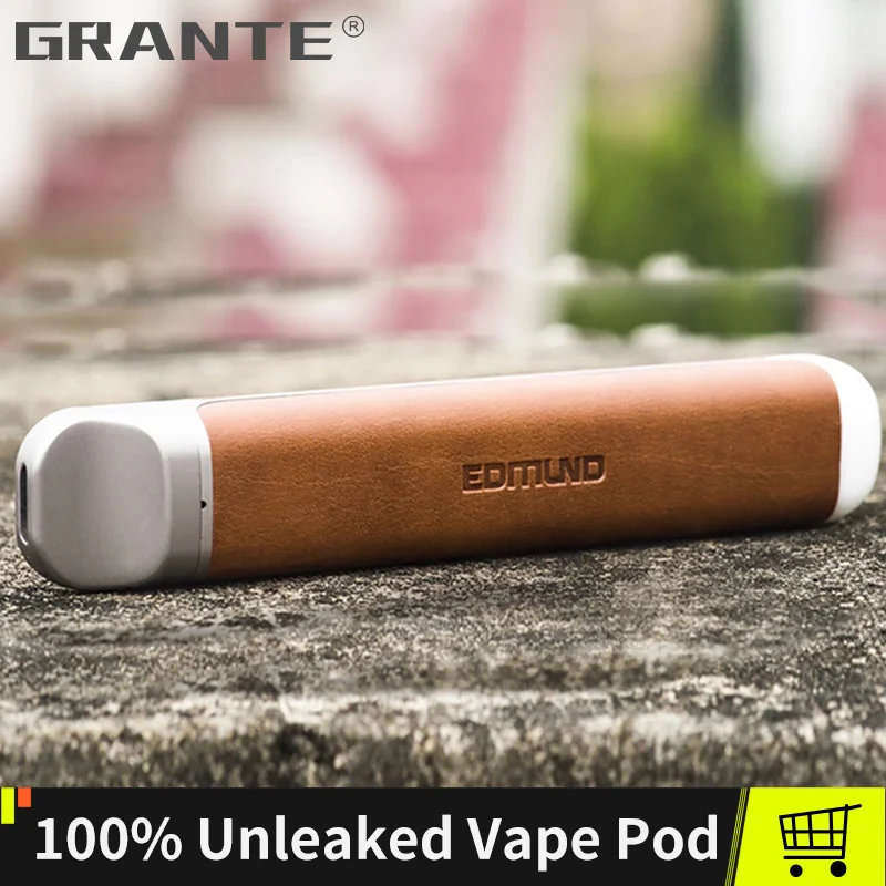 Grante Vape Pod Starter Kit With Unleaked Cartridge Pod 1500mAh Battery Device Vape Pen Vaporizer Electronic Cigarette VS JUUL
Grante Vape Pod Starter Kit With Unleaked Cartridge Pod 1500mAh Battery Device Vape Pen Vaporizer Electronic Cigarette VS JUUL