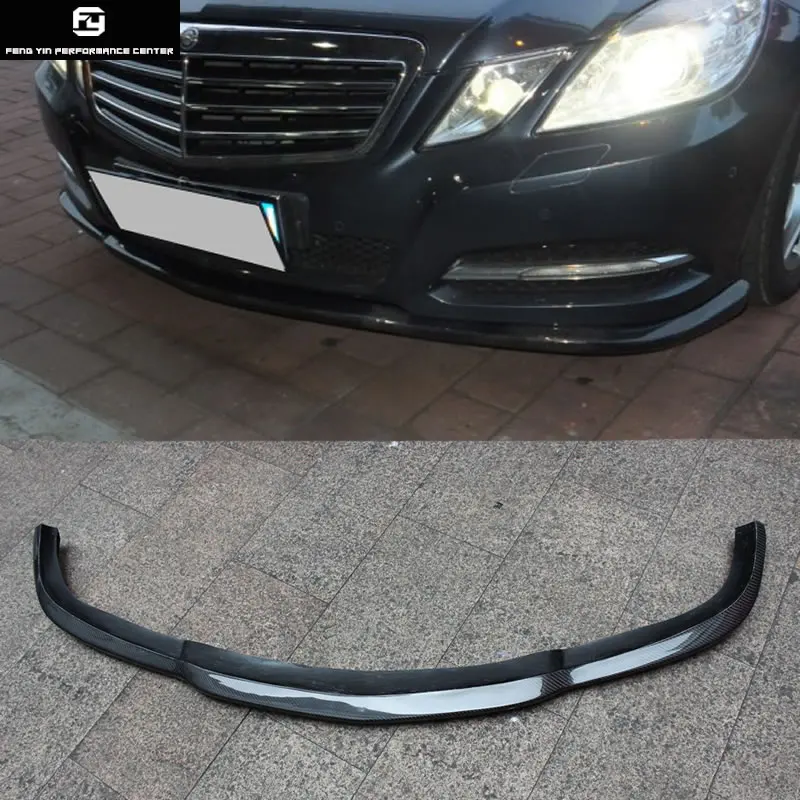 W212 E300 Carbon fiber Car styling Front bumper lip for Mercedes Benz W212 E350 Standard Bumper 10-13
W212 E300 Carbon fiber Car styling Front bumper lip for Mercedes Benz W212 E350 Standard Bumper 10-13