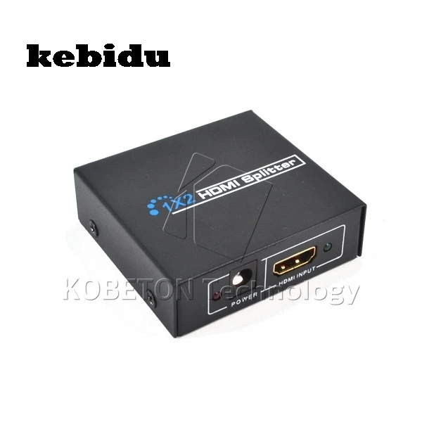 kebidu 1 Input to 2 Output Full HD HDMI Splitter 1x2 Port HDMI Swith Adapter Audio Video Converter for PS3 For XBox 360 For HDTV
kebidu 1 Input to 2 Output Full HD HDMI Splitter 1x2 Port HDMI Swith Adapter Audio Video Converter for PS3 For XBox 360 For HDTV