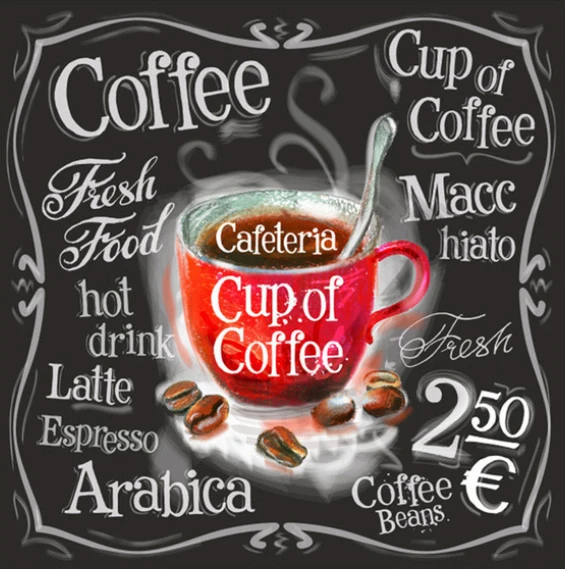 NEW DIY Diamond Embroidery Landscape Coffee blackboard painting Cross stitch Round drill Home Decor diamond painting
NEW DIY Diamond Embroidery Landscape Coffee blackboard painting Cross stitch Round drill Home Decor diamond painting