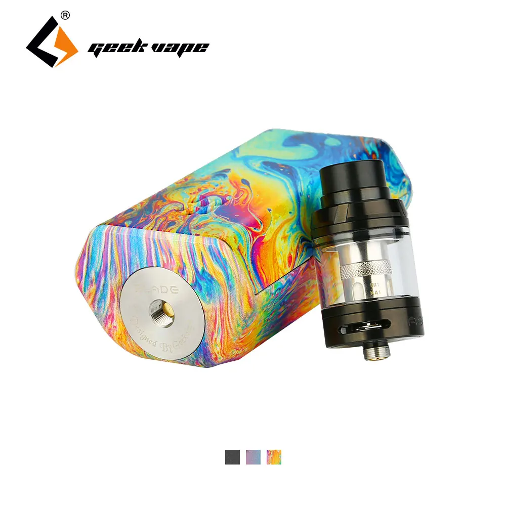 Original 235W GeekVape Blade TC Kit w/ 4ml Aero Tank Atomizer Max 235W Output Huge Power No 18650 Battery Vape Kit Vs Alien 220W
Original 235W GeekVape Blade TC Kit w/ 4ml Aero Tank Atomizer Max 235W Output Huge Power No 18650 Battery Vape Kit Vs Alien 220W
