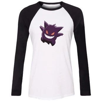 iDzn New Women's Casusl T-shirt Pokemon Gengar Lugia Mr. Mime Venomoth Pattern Long Sleeve Girl's cotton T shirt Lady Tee Tops
iDzn New Women's Casusl T-shirt Pokemon Gengar Lugia Mr. Mime Venomoth Pattern Long Sleeve Girl's cotton T shirt Lady Tee Tops