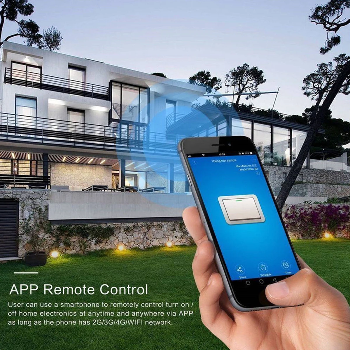 1/2/3 Gang WIFI Smart APP Remote Touch Intelligent Wall Touch three control Panel Support Voice UK Standard
1/2/3 Gang WIFI Smart APP Remote Touch Intelligent Wall Touch three control Panel Support Voice UK Standard