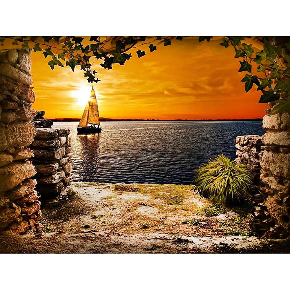 Diamond Painting Full drill square/round Sunset boat Mosaic DIY Diamond Painting Cross Stitch Embroidery Home Decor
Diamond Painting Full drill square/round Sunset boat Mosaic DIY Diamond Painting Cross Stitch Embroidery Home Decor