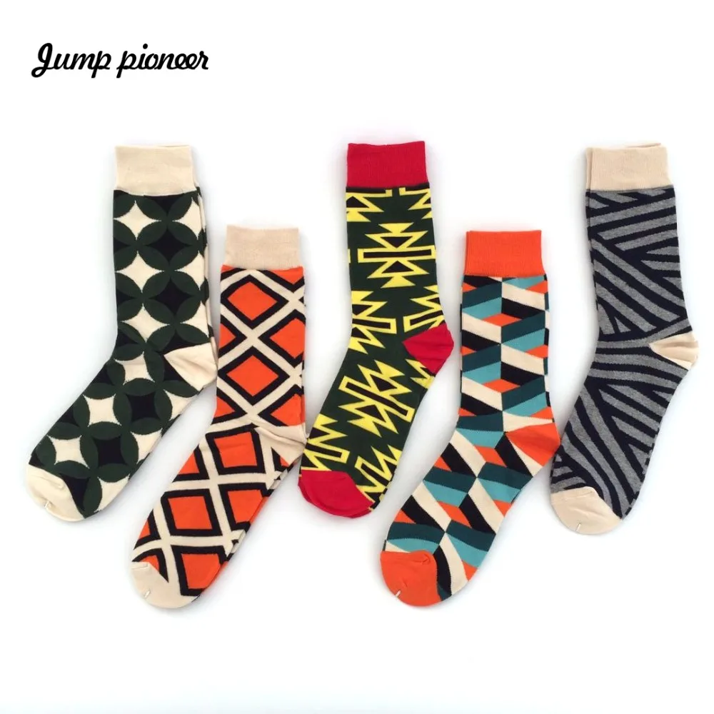 Jump Pioneer Men's Socks Happy Colorful Cotton Funny Hip Hop Street Style Sock for Male Wedding Birthday Party Gifts Funny Socks
Jump Pioneer Men's Socks Happy Colorful Cotton Funny Hip Hop Street Style Sock for Male Wedding Birthday Party Gifts Funny Socks