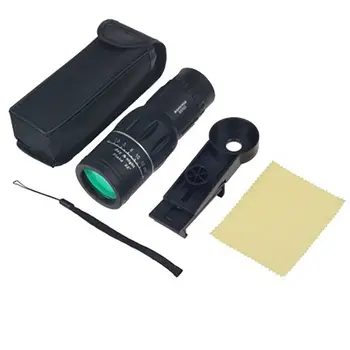 16X52 Dual Focus Monocular Telescope Optical Zoom Lens Binocular Lens Hunting Optical Scope
16X52 Dual Focus Monocular Telescope Optical Zoom Lens Binocular Lens Hunting Optical Scope