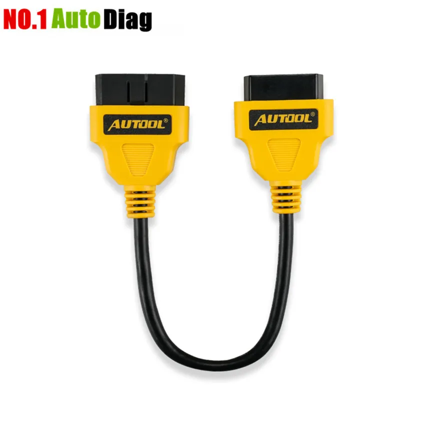 Hot Sale Original AUTOOL OBD2 16Pin Male to Female Extension Cable Connector 30cm OBDII Cable OBD 2 Adapter Diagnostic Connector
Hot Sale Original AUTOOL OBD2 16Pin Male to Female Extension Cable Connector 30cm OBDII Cable OBD 2 Adapter Diagnostic Connector