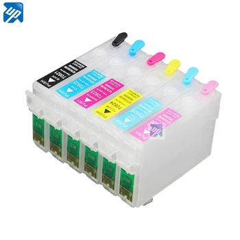 

10sets 82N Refillable ink Cartridges For Epson R270 R390 T50 TX720 TX700 TX800 TX710W TX810FW TX725 T59 printerWholesale