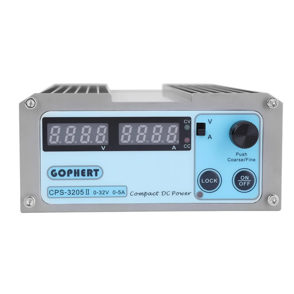 Adjustable Mini DC Power Supply CPS-3205 110/220V Digital Display Mini Variable DC Power Supply with Plug
Adjustable Mini DC Power Supply CPS-3205 110/220V Digital Display Mini Variable DC Power Supply with Plug