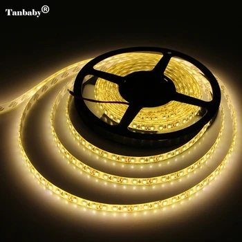 IP65 Waterproof LED Strip 2835 12V Flexible Light 120leds/m 5M led String Ribbon lamp White Warm White Red Green Color
IP65 Waterproof LED Strip 2835 12V Flexible Light 120leds/m 5M led String Ribbon lamp White Warm White Red Green Color
