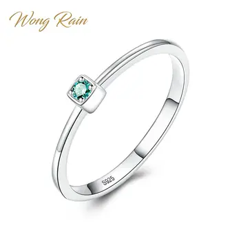 Wong Rain Classic 100% 925 Sterling Silver Emerald Gemstone Wedding Engagement White Gold Ring Jewelry Wholesale Drop Shipping
Wong Rain Classic 100% 925 Sterling Silver Emerald Gemstone Wedding Engagement White Gold Ring Jewelry Wholesale Drop Shipping