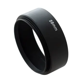 58mm Professional Standard Metal Lens Hood 58mm Screw In 58mm Filter Thread Lens
58mm Professional Standard Metal Lens Hood 58mm Screw In 58mm Filter Thread Lens