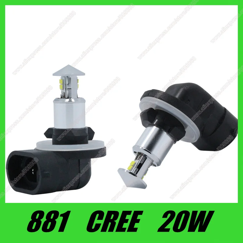 High Quality 881 h27 led 20W cree chip led LED High Power White Car Auto led Running Lights Headlight Fog Lamp DC12V
High Quality 881 h27 led 20W cree chip led LED High Power White Car Auto led Running Lights Headlight Fog Lamp DC12V