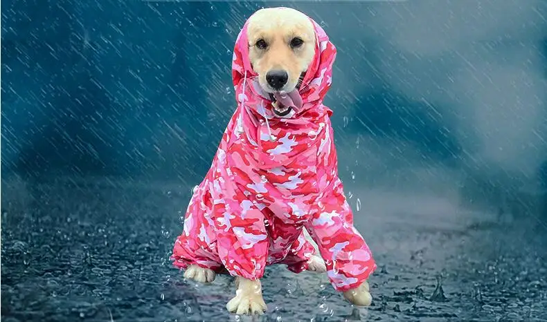 Dog All Inclusive Raincoat Reflective Waterproof Clothes For Small Large Dogs Jumpsuit Rain Coat Hooded Overalls Cloak
Dog All Inclusive Raincoat Reflective Waterproof Clothes For Small Large Dogs Jumpsuit Rain Coat Hooded Overalls Cloak