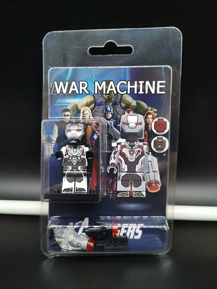 Single Sale Compatible LegoINGlys Super Heroes Avengers Building Blocks WAR MACHINE Figures Bricks Model Toys Gift For Children
Single Sale Compatible LegoINGlys Super Heroes Avengers Building Blocks WAR MACHINE Figures Bricks Model Toys Gift For Children