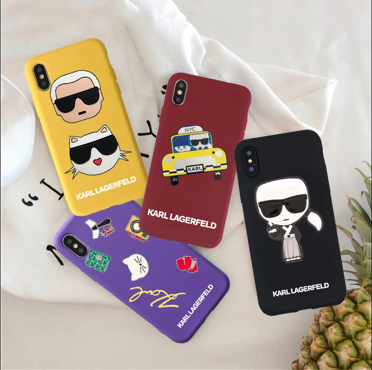 Fashion Karl Lagerfeld Color soft silicone phone case for iPhone 8 7 6 6S Plus X 7plus 6plus 8plus xs xr xsmax
Fashion Karl Lagerfeld Color soft silicone phone case for iPhone 8 7 6 6S Plus X 7plus 6plus 8plus xs xr xsmax