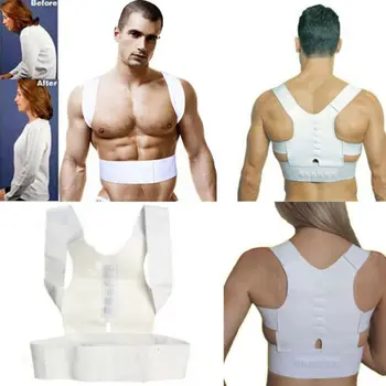 New Magnet Posture Back Shoulder Corrector Support Brace Belt Therapy Adjustable
New Magnet Posture Back Shoulder Corrector Support Brace Belt Therapy Adjustable