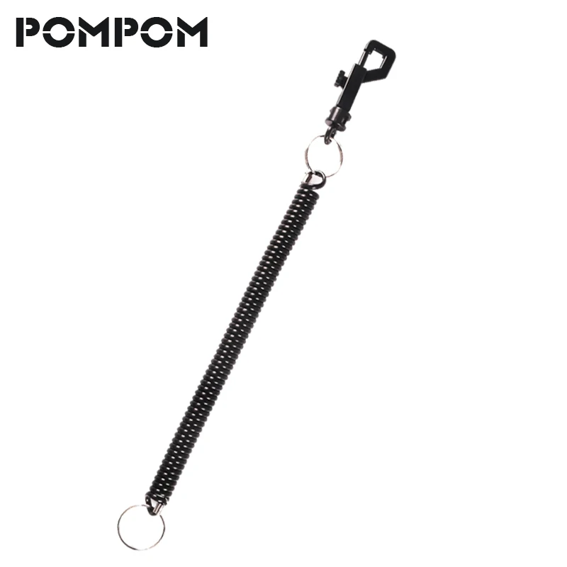 Black Flexible Theftproof Coil Cord Stretch Tether Spring Keychain for Fishing and Boating Secure fishing Key koord sleutel
Black Flexible Theftproof Coil Cord Stretch Tether Spring Keychain for Fishing and Boating Secure fishing Key koord sleutel
