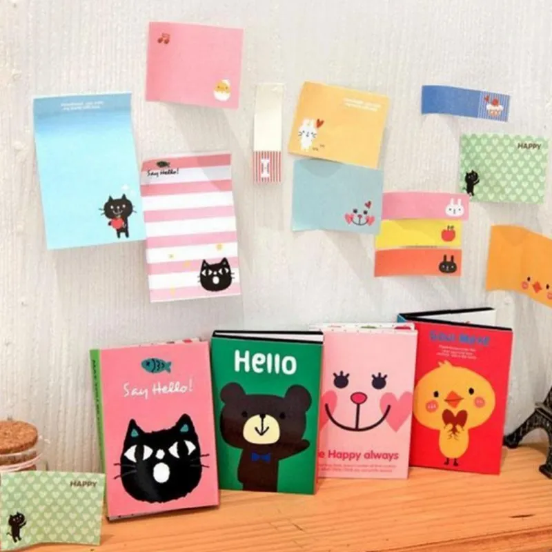 1pcs Creative 180 Pages Sticker Mini Animal Sticky Notes 4 Folding Memo Pad Gifts School Stationery Supplies
1pcs Creative 180 Pages Sticker Mini Animal Sticky Notes 4 Folding Memo Pad Gifts School Stationery Supplies