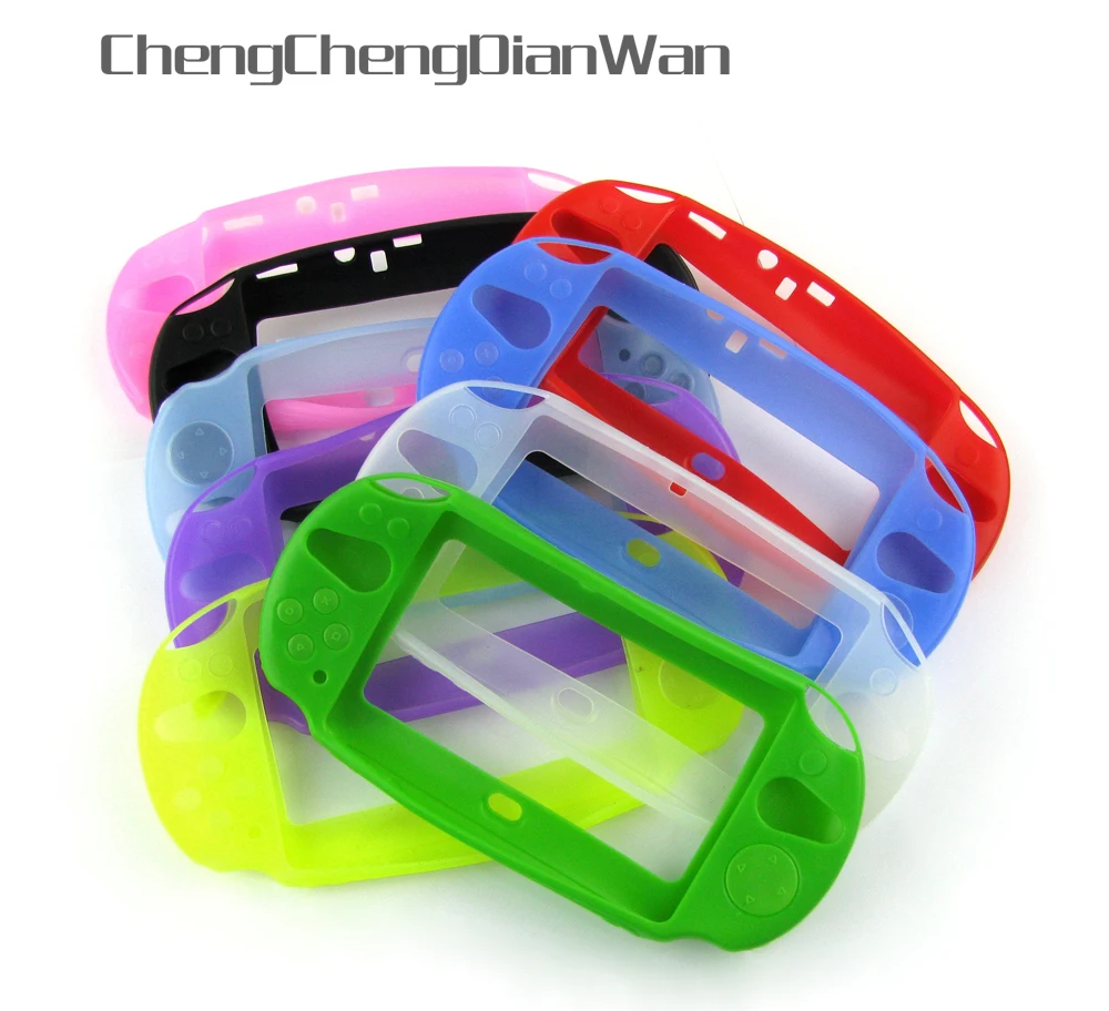 ChengChengDianWan 2pcs Colors Silicone Soft Rubber Gel Camo Protective Skin Case Cover For PS Vita Slim 2000 PSV2000
ChengChengDianWan 2pcs Colors Silicone Soft Rubber Gel Camo Protective Skin Case Cover For PS Vita Slim 2000 PSV2000