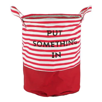 Hot Blue Red Stripe Laundry Hamper Bag Clothes Storage Baskets Home Clothes Barrel Bags Kids Toy Storage Laundry Basket #226345
Hot Blue Red Stripe Laundry Hamper Bag Clothes Storage Baskets Home Clothes Barrel Bags Kids Toy Storage Laundry Basket #226345