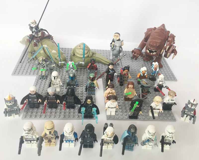Single Sale Star Wars Dewback Rancor Tauntaun Jabba Sandstrooper brick compatible DIY blocks toys for children
Single Sale Star Wars Dewback Rancor Tauntaun Jabba Sandstrooper brick compatible DIY blocks toys for children