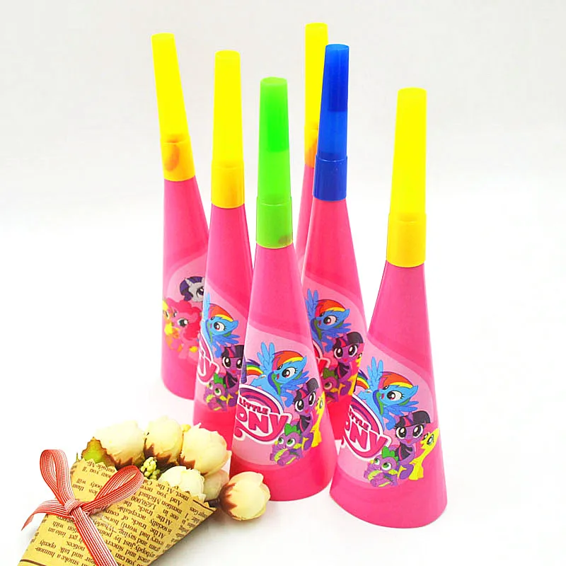 6pcs/bag My little Pony Party Supplies Baby Shower Decoration Kids Birthday Minnie Mouse Party Supplies Blowouts 1
6pcs/bag My little Pony Party Supplies Baby Shower Decoration Kids Birthday Minnie Mouse Party Supplies Blowouts 1