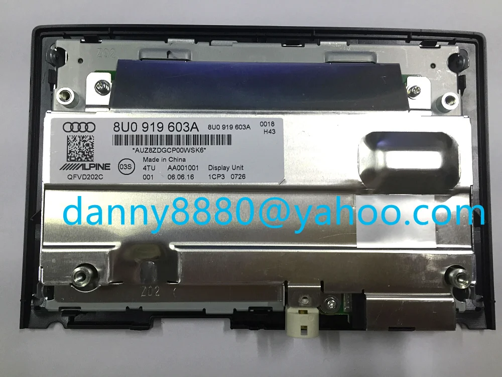 Free shipping 8U0919603A 8U0 919 603A Original A+ grade 6.5 inch LCD Display for Audi A1 A3 Q3 Car GPS Navigation System
Free shipping 8U0919603A 8U0 919 603A Original A+ grade 6.5 inch LCD Display for Audi A1 A3 Q3 Car GPS Navigation System