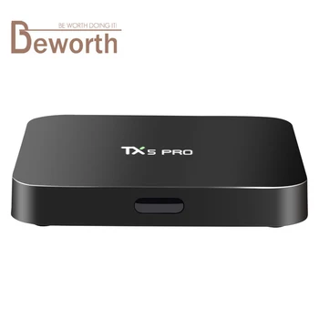 

2GB 16GB Android 6.0 TV Box TX5 Pro Amlogic S905X Quad Core Smart Mini PC 2.4G 5.8G Wifi 4K 3D Media Player Android6.0 TVbox DHL