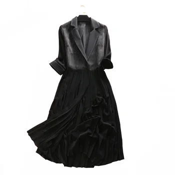 Trench Coat Women Fashion Stripe Turn-down Three Quarter Sleeve Splice Chiffon Outwear elegant Trench Coat for Women thin 5XL
Trench Coat Women Fashion Stripe Turn-down Three Quarter Sleeve Splice Chiffon Outwear elegant Trench Coat for Women thin 5XL