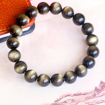 Natural gold meteorite men's bracelet accessories 5A beads gold black slate Buddhist bracelet 10MM beads jewelry free shipping
Natural gold meteorite men's bracelet accessories 5A beads gold black slate Buddhist bracelet 10MM beads jewelry free shipping