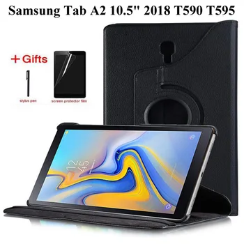 360 Rotating PU Leather Case For Samsung Galaxy Tab A 10.5 2018 SM-T590 T595 T597 cover for Samsung Tab A 10.5 case+Film+Pen
360 Rotating PU Leather Case For Samsung Galaxy Tab A 10.5 2018 SM-T590 T595 T597 cover for Samsung Tab A 10.5 case+Film+Pen