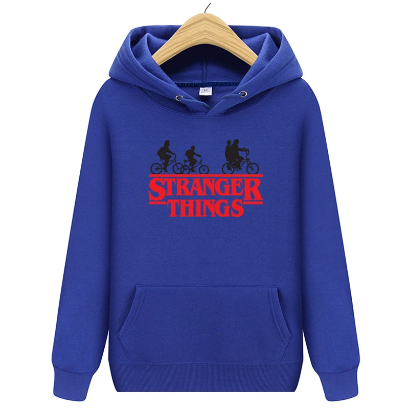 Fashion Leisure Sports Long Sleeve Fleece Hoodie Loose Cycling + STRANGER Printed Stereo Sticker Pullover
Fashion Leisure Sports Long Sleeve Fleece Hoodie Loose Cycling + STRANGER Printed Stereo Sticker Pullover