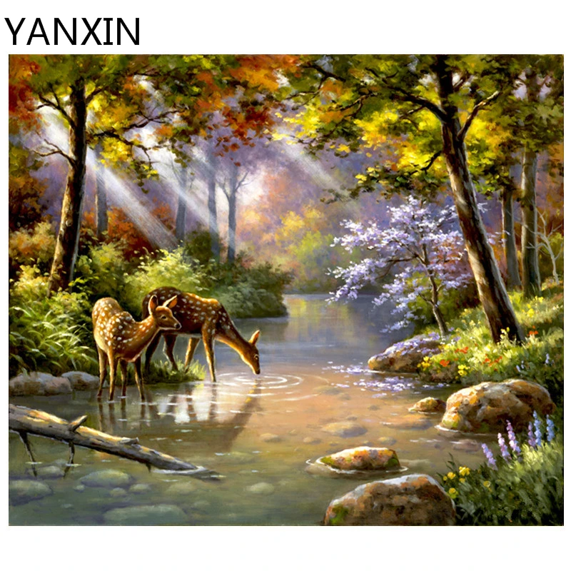 YANXIN DIY Frame Painting By Numbers Oil Paint Wall Art Pictures Decor For Home Decoration 949
YANXIN DIY Frame Painting By Numbers Oil Paint Wall Art Pictures Decor For Home Decoration 949