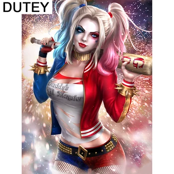 Full Square/Round Drill 5D DIY Diamond Painting " Harley Quinn " 3D Diamond Embroidery Cross Stitch Mosaic Decor Gift
Full Square/Round Drill 5D DIY Diamond Painting " Harley Quinn " 3D Diamond Embroidery Cross Stitch Mosaic Decor Gift