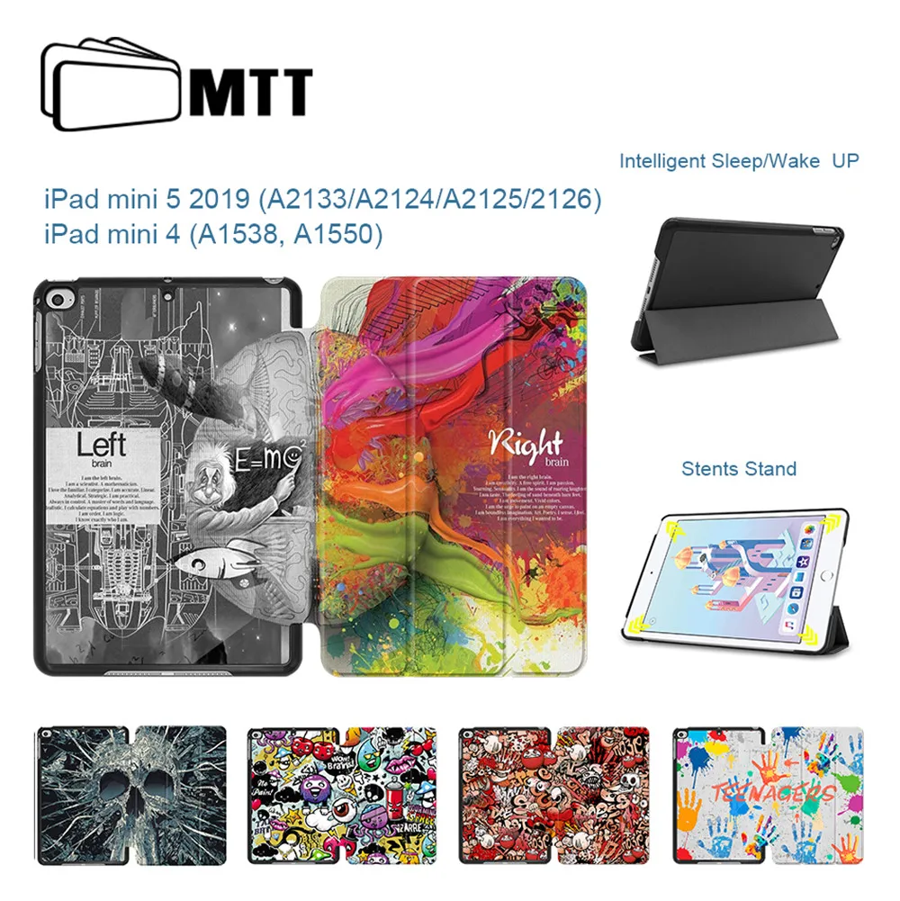 MTT Case For iPad Mini 5 2019 Release 7.9 inch Slim PU Leather Flip Smart Cover for ipad mini 4 7.9'' Funda Auto Sleep/Wake Up
MTT Case For iPad Mini 5 2019 Release 7.9 inch Slim PU Leather Flip Smart Cover for ipad mini 4 7.9'' Funda Auto Sleep/Wake Up